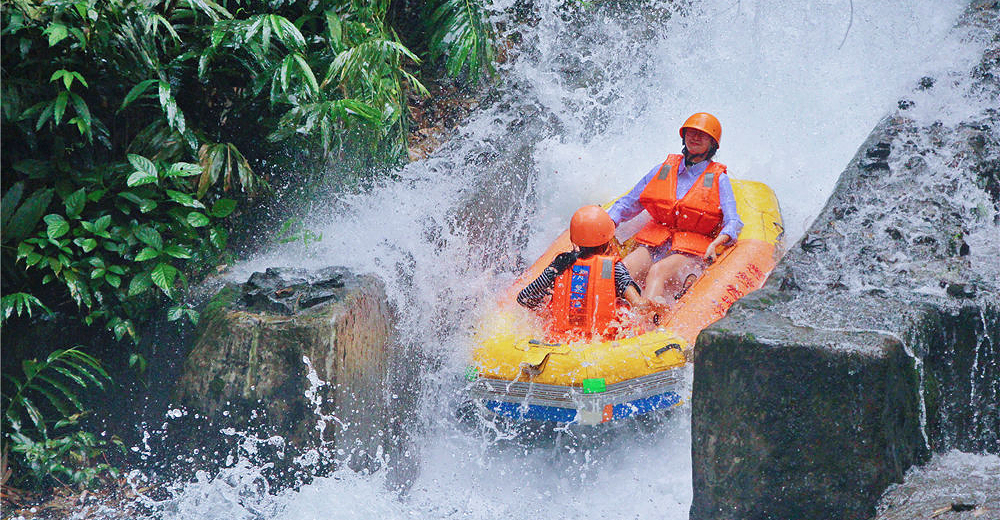 『清远』清泉湾漂流、小北江一天团